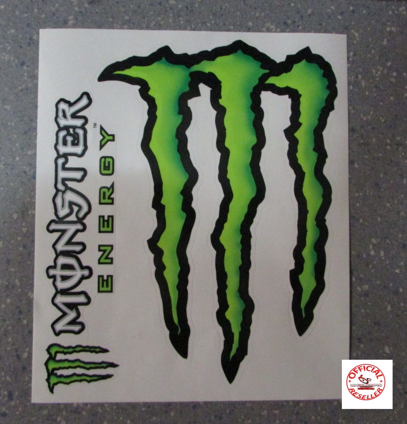 adesivi monster energy (2 pezzi) - La Ciclomoto