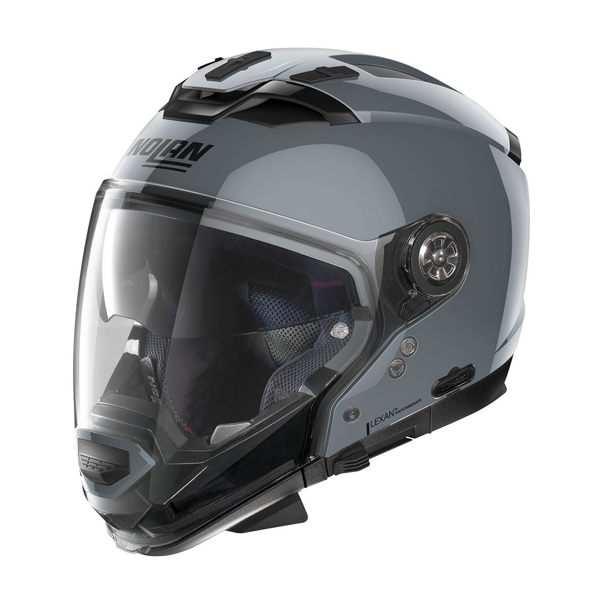 Casco Nolan Crossover da strada N70-2 GT Classic N-Com grigio lucido 008 -  La Ciclomoto