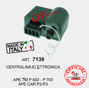 Motorino tergicristallo Ape TM - P 602 - P 703 - La Ciclomoto