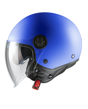 Casco Moto scooter Demi Jet One Blu con doppia visiera MPH HELMETS om ECE 22.06