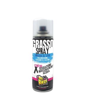 Grasso adesivo spray specifico per bici ROAD/MTB in condizioni estreme DR.BIKE