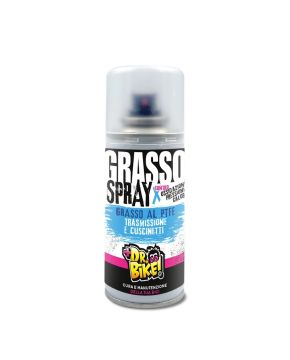 Grasso spray al PTFE per parti in movimento bici DR.BIKE GRASSI