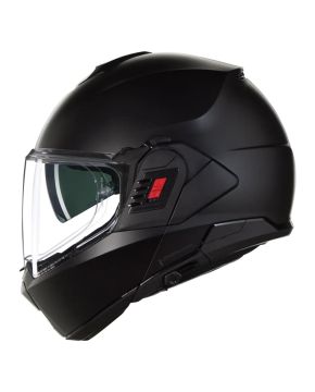 Casco flip-back modulare NOLAN N120-1 CLASSICO 302 Pinlock nero opaco