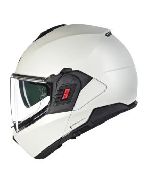 Casco flip-back modulare NOLAN N120-1 CLASSICO NOBILE 320 Pinlock bianco perla