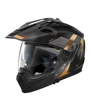 Casco crossover Nolan N70-2 X SPECIAL N-com GRIGIO ORO - NERO