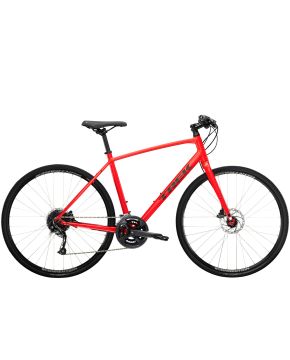 Bici 28 FX 2 Disc Gen 3 ibrida Rosso Satinato Satin Viper Red Trek