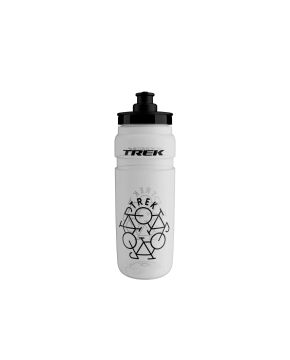 Borraccia ciclismo bici Trek Fly 750 mL (25oz) Trasparente/Nero