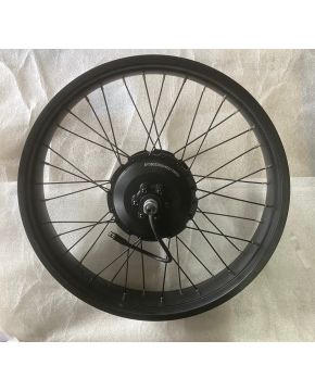 Ruota posteriore completa di motore bici 20 X 4 250W 36V FAT E-BIKE in lega